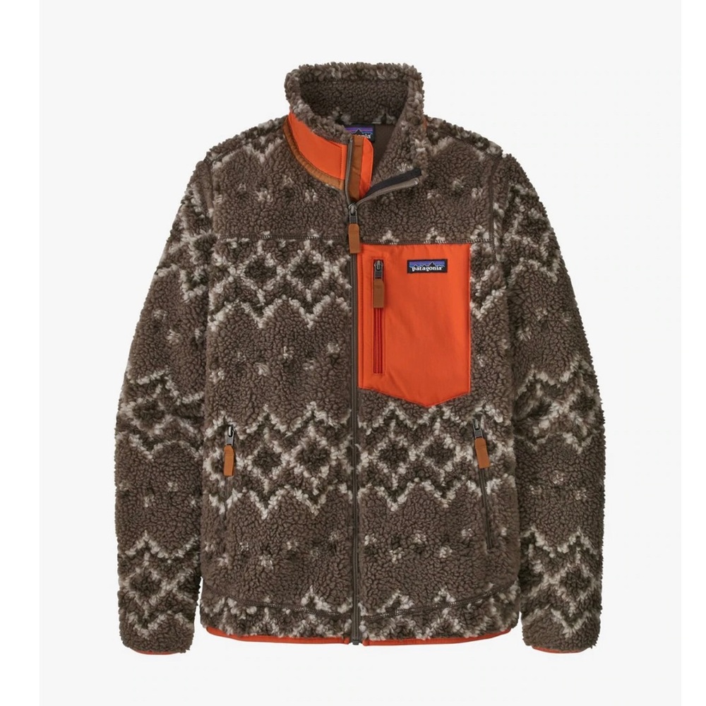 RARE Patagonia Cedar Brown Retro X Jacket